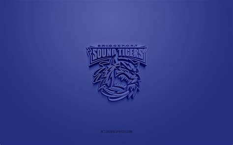 Download wallpapers Bridgeport Islanders, creative 3D logo, blue ...