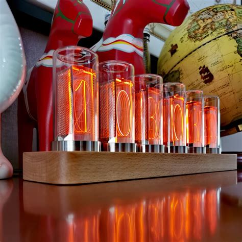 Horloge Ampoule Nixie Mon Petit Labo