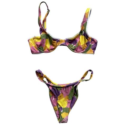 Bamba Swim Bikini Set Bottoms Are Size Small Top Depop