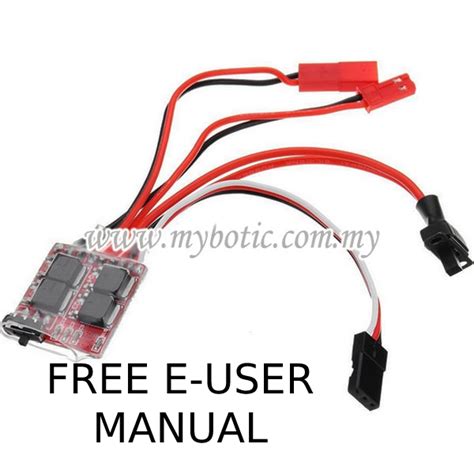 Rc Esc A Brush Motor Speed Controller With Brake