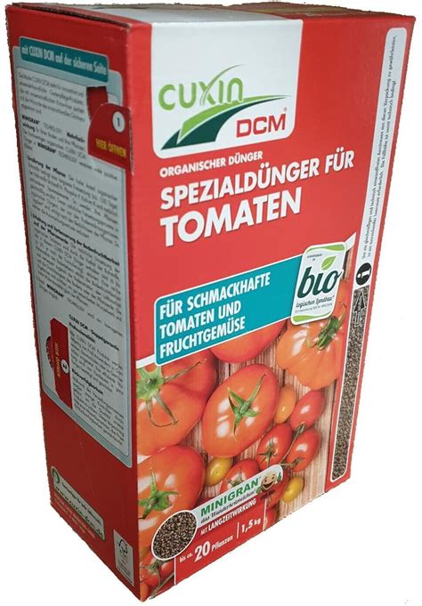 CUXIN DCM Tomatendünger 1 5 kg 50962 ab 12 95 Preisvergleich bei