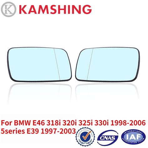 Capqx Lente De Espejo Retrovisor Lateral Para Coche Cristal Azul Para