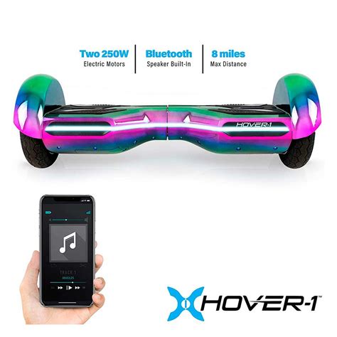 Hover 1 Eclipse Hoverboard W 8 Wheels DSA ECL IRD Oikos Center