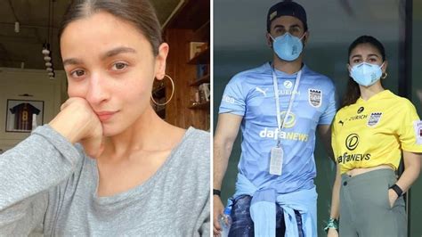 Alia Bhatt Shares A Stunning No Makeup Selfie Is That Ranbir Kapoors