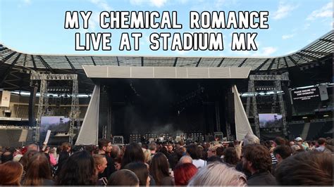 My Chemical Romance Stadium Mk Sun Nd May Plus Placebo Standing