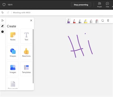 Using The Whiteboard In Microsoft Teams Myexcelonline
