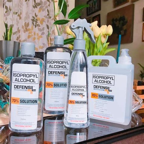 Live Safe With Defensil Isopropyl Alcohol In The New Normal Deiville