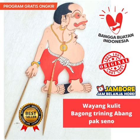 Jual Wayang Kulit Unik Bagong Versi Dalang Seno Wayang Murah Unik