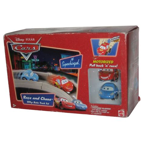 Disney Pixar Cars Movie Race And Chase 2006 Mattel Motorized Willys Butte Track Set Walmart