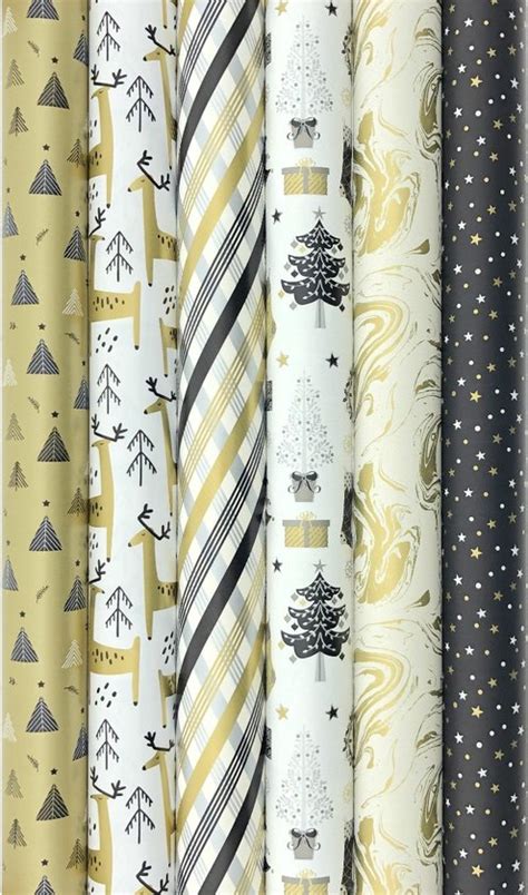 Touch Of Gold Cadeaupapier Kerstpapier Inpakpapier X Cm