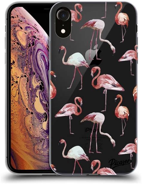 Silikonowe Prze Roczyste Etui Na Apple Iphone Xr Flamingos Etui Na