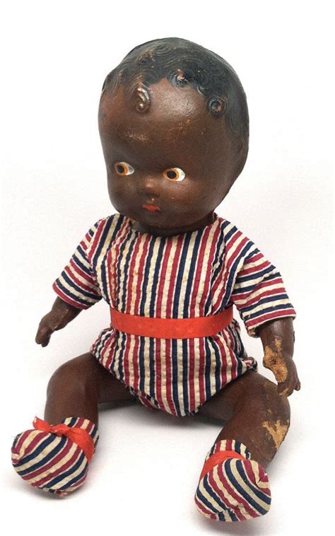 Antique Black Americana Composition Baby Doll African Etsy African