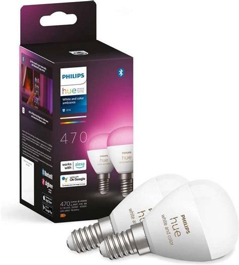 Philips Hue Wca Luster Smart Led Lamps W E Pris