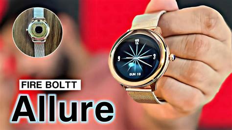 Fire Boltt Allure Smartwatch Unboxing Review Inches Hd Display