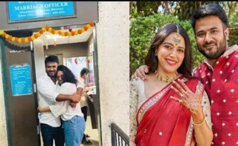 Actress Swara Bhaskar Marries SP Leader Fahad Ahmad