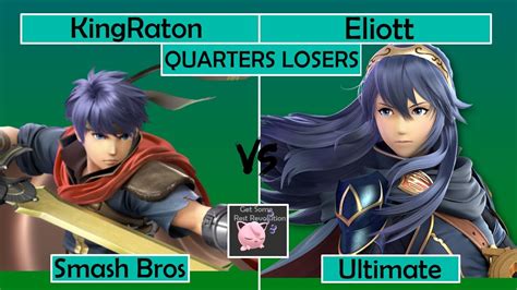 GSRR KingRaton Ike VS Eliott Lucina Ridley Quarters Losers Smash