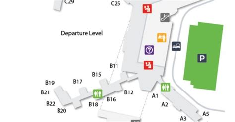 Yvr Vancouver International Airport Terminal Map Airports