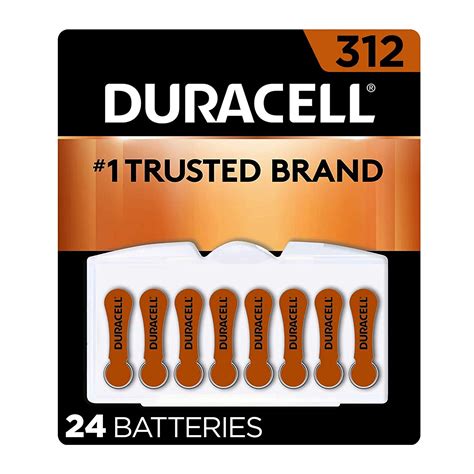 Amazon Duracell Hearing Aid Batteries Brown Size Count