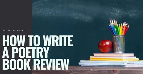 How To Write A Poetry Book Review A Simple Guide