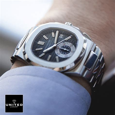 Patek Nautilus Blue Silver Replica