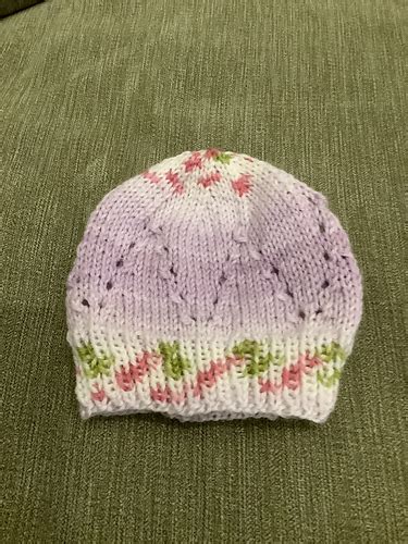 Ravelry Eyelet Baby Hat Pattern By Marianna Mel