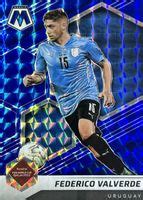 Federico Valverde 2021 Mosaic Road To FIFA World Cup 122 Blue 99