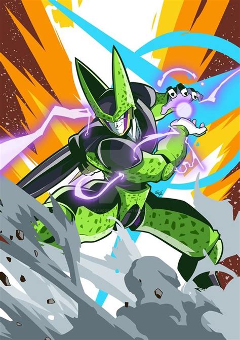 Perfect Cell Dragon Ball Z Fanart By Glaucosilva On Deviantart Dragon