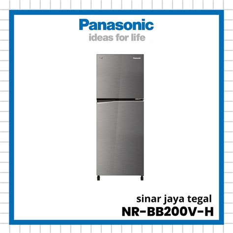 Jual Lemari Es Panasonic Pintu Nr Bb V H Kulkas Panasonic Pintu