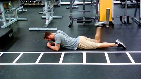 Prone Eccentric Hamstring Curl Youtube