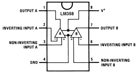 Lm358 Datasheet Pdf Pinout Dual Operation Amplifiers Images And