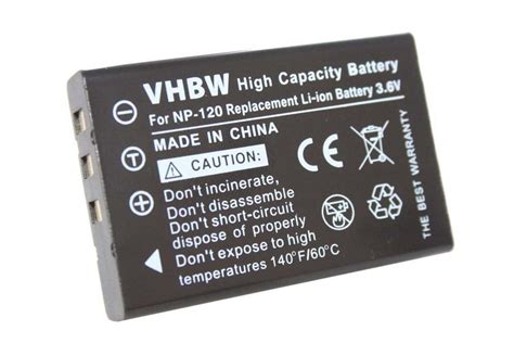 Vhbw Passend Für Ricoh Caplio G4 Wide 300g 400g Wide 500g G3 G4 Rr30 Kamera Akku 1600 Mah