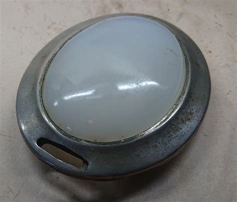 Interior Dome Light Lens And Bezel Pre Sixties Vintage Auto Supplypre