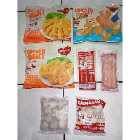 Jual Paket Hemat Belfoods Frozen Food Murah Nugget Kentang Sosis