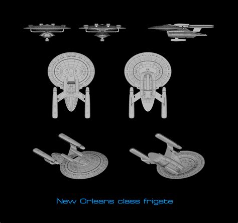 Free Stl File New Orleans Class Star Trek Starship Parts Kit Expansion 🆕 ・template To Download