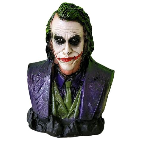 Busto Boneco Coringa Batman Cavalheiro Das Trevas Colecion Vel Est Tua