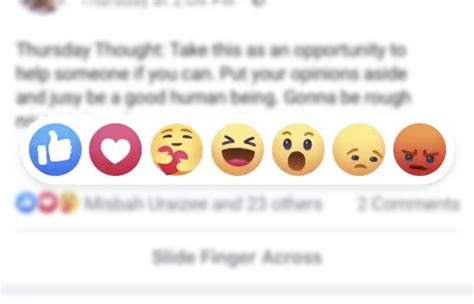 Facebook Adds Care Reaction Emoji To The Platform Amidst Pandemic