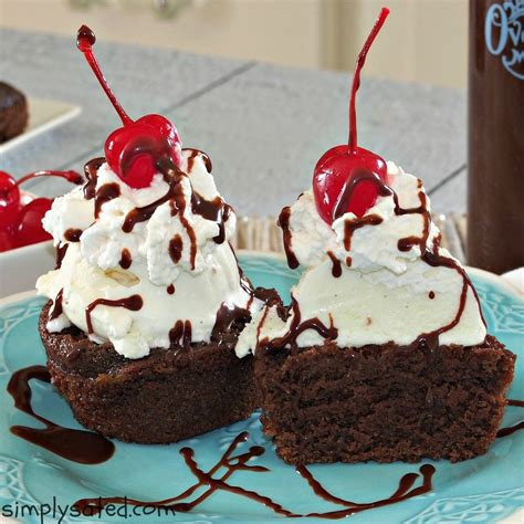 Hot Fudge Sundae Cupcake Simply Sated Hot Fudge Sundae Cupcakes