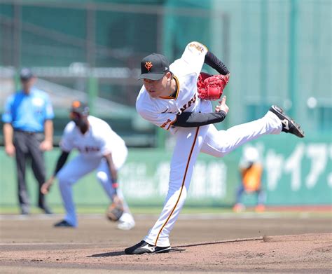 【巨人】堀田賢慎、降格後初先発で1回無失点1kで最速149キロ 2軍西武戦 スポーツ報知