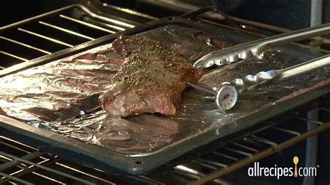 broil steak in oven