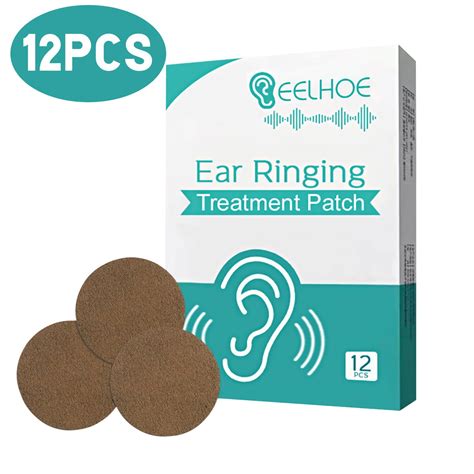 Tinnitus Relief For Ringing Ears 12 Pcs Tinnitus Relief Treatment Ear Patch Natural Herbal