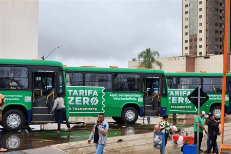 Prefeitura De Luzi Nia Lan A Programa De Tarifa Zero No Transporte