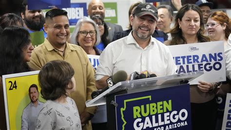 Arizonas Ruben Gallego Talks Of His Senate Win And The Trump Agenda