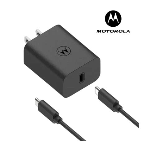 Cargador Motorola Turbo Power W Tipo C Luegopago