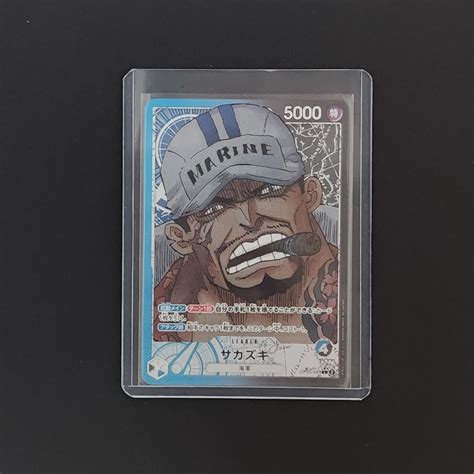 One Piece Op Akainu Sakazuki Leader Aa Card Hobbies Toys Toys