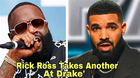 Rick Ross Takes Another Shot At Drake With Mew Champagne Moment S Diss