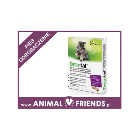 Drontal Plus Flavour 150mg 144mg 50mg tabletka na odrobaczenie dla psów