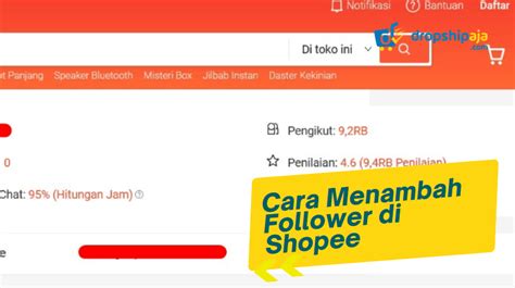 6 Manfaat Cara Menambah Follower Di Shopee Tokopedia