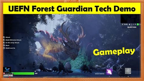 Fortnite UE5 UEFN Forest Guardian Tech Demo Gameplay YouTube