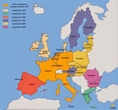 El blog de Marta: PAÍSES DE LA UNIÓN EUROPEA QUE NO USAN EL EURO