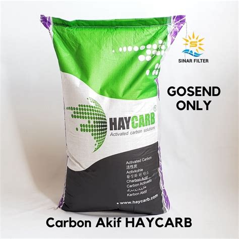 Jual Karbon Aktif Haycarb Ako Bisa Gosend Dan Kargo 1 Zak 25 Kg